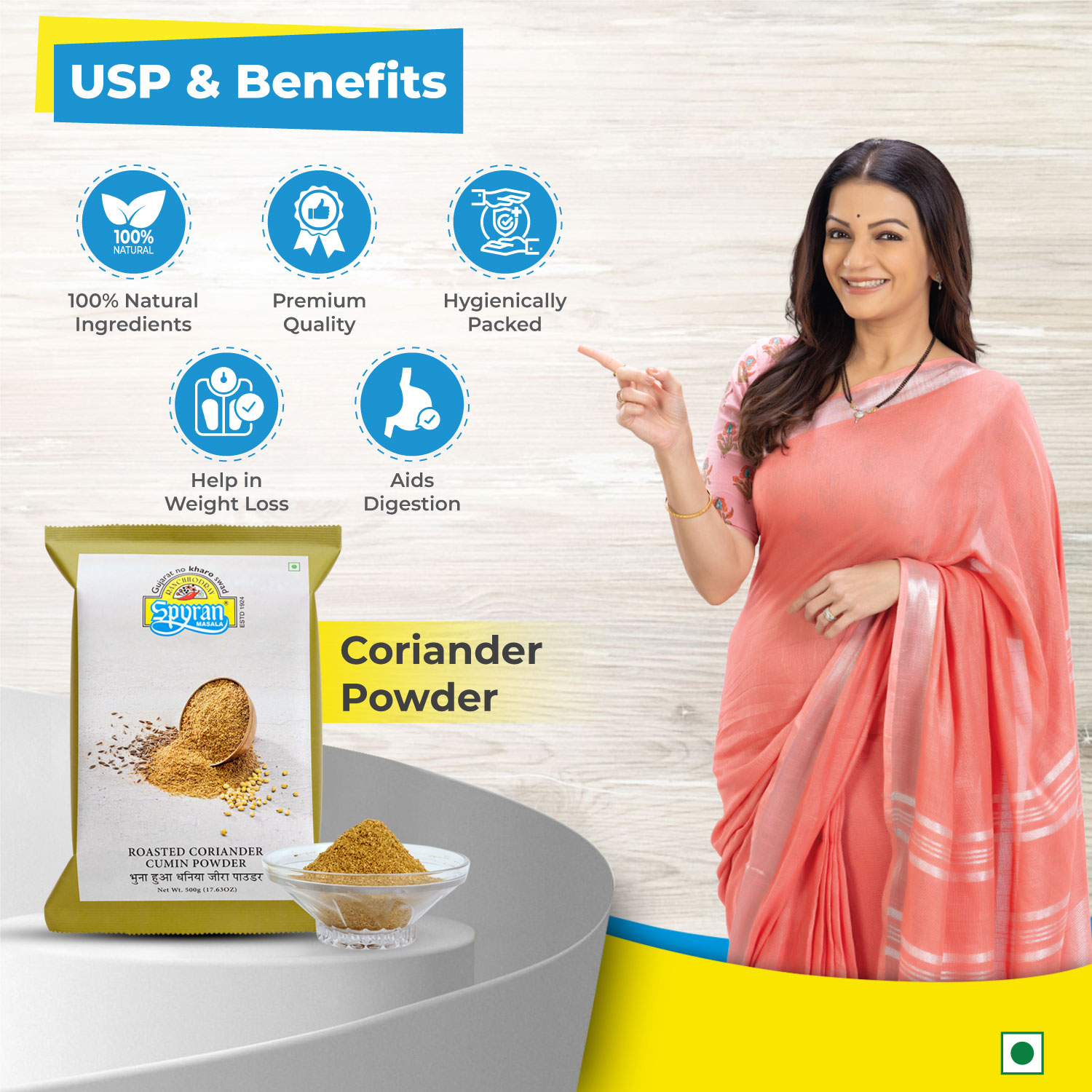 Coriander Cumin/Dhana Jeera Powder Masala